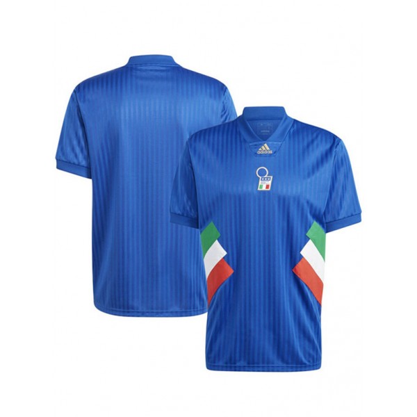 Italia icona maglia uniforme da calcio da uomo blu abbigliamento sportivo kit da calcio top maglia sportiva 2023